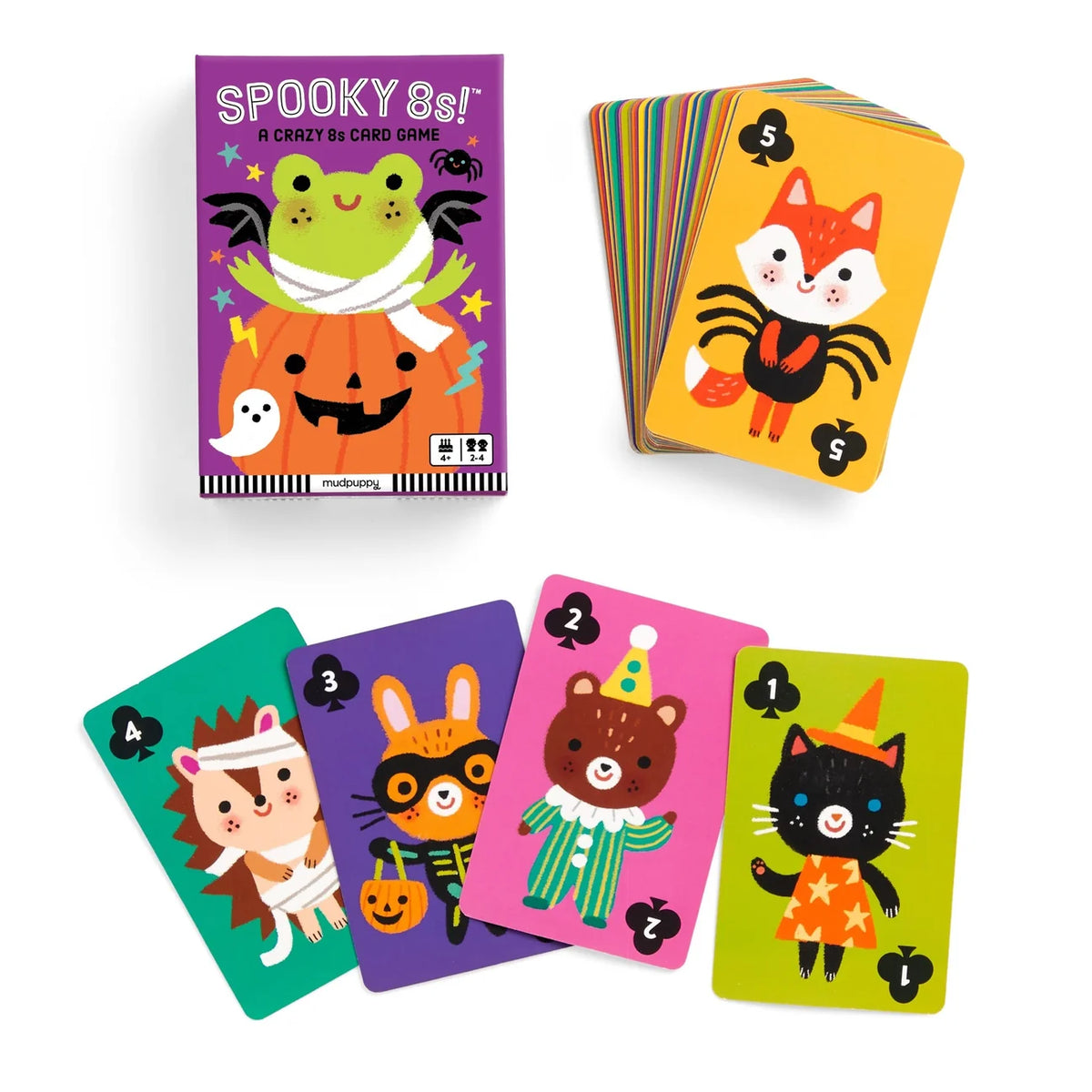 Spooky 8s! Card Game | mudpuppy