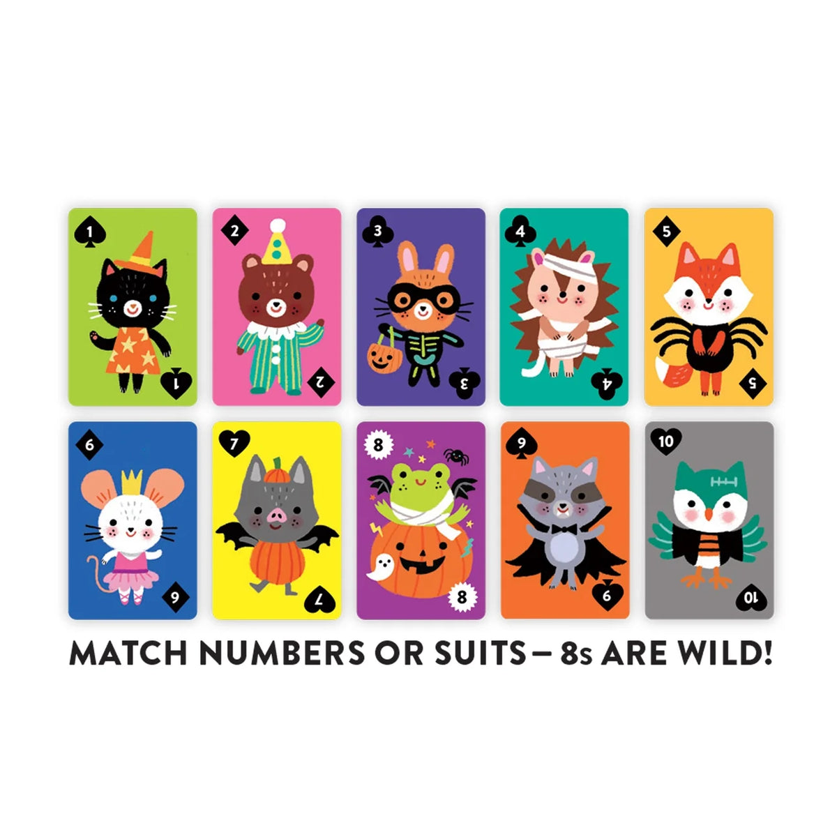 Spooky 8s! Card Game | mudpuppy