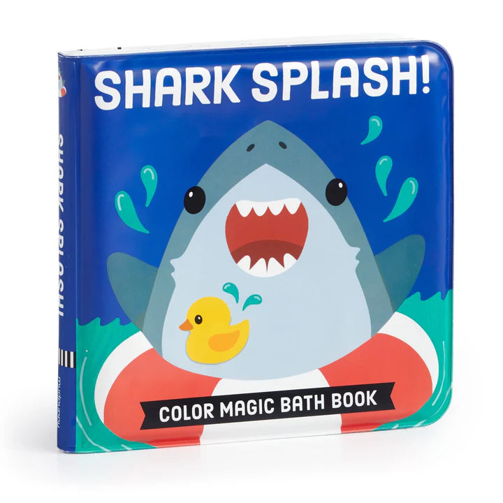 Shark Splash! Color Magic Bath Book | mudpuppy