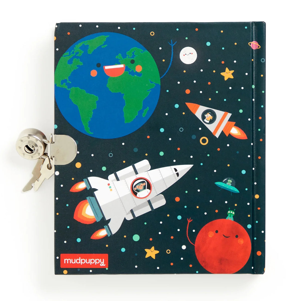 Solar System Locked Diary | mudpuppy
