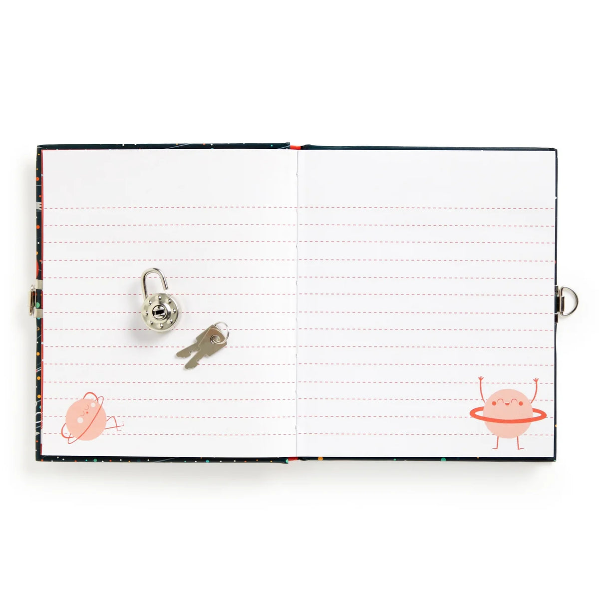 Solar System Locked Diary | mudpuppy