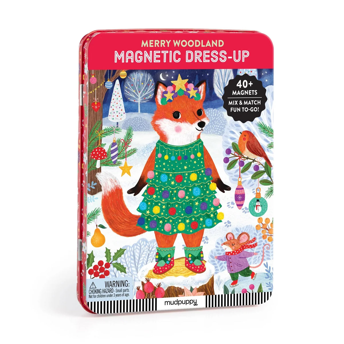 Merry Woodland Magnetic Dress-up | mudpuppy