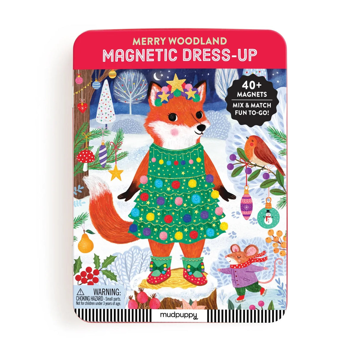 Merry Woodland Magnetic Dress-up | mudpuppy