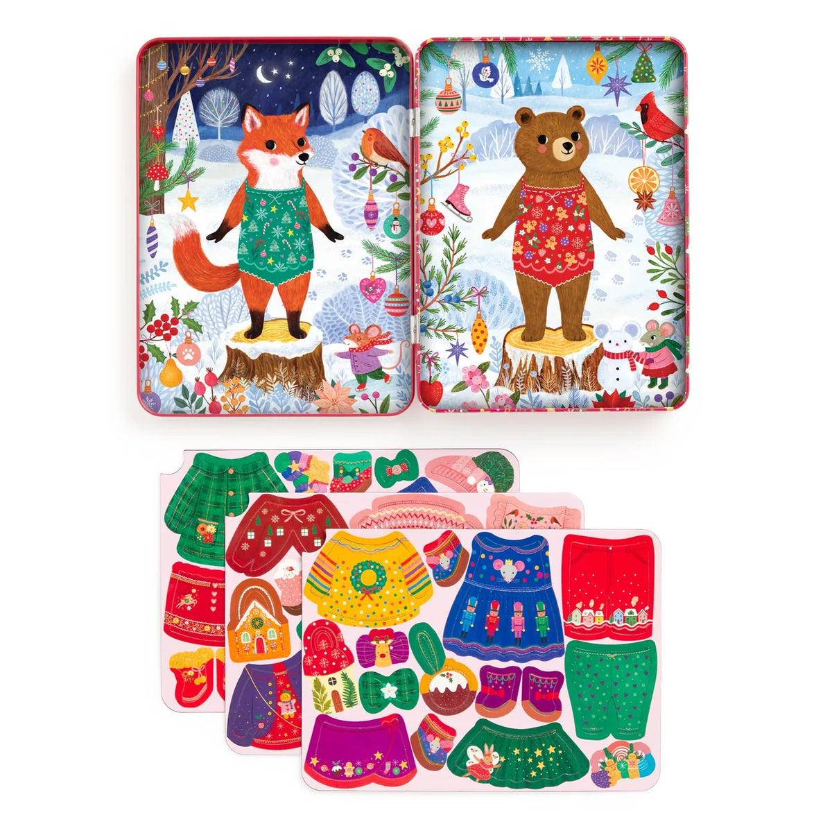 Merry Woodland Magnetic Dress-up | mudpuppy