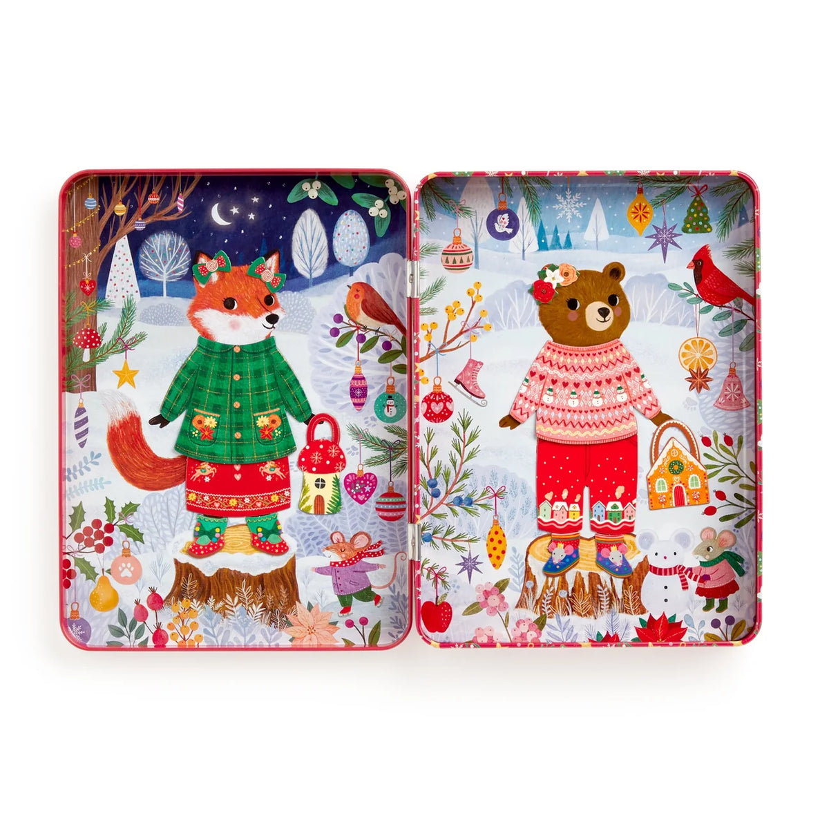 Merry Woodland Magnetic Dress-up | mudpuppy