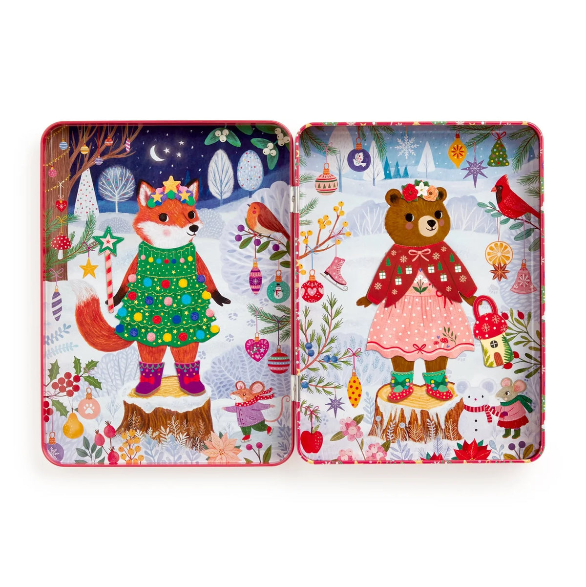 Merry Woodland Magnetic Dress-up | mudpuppy