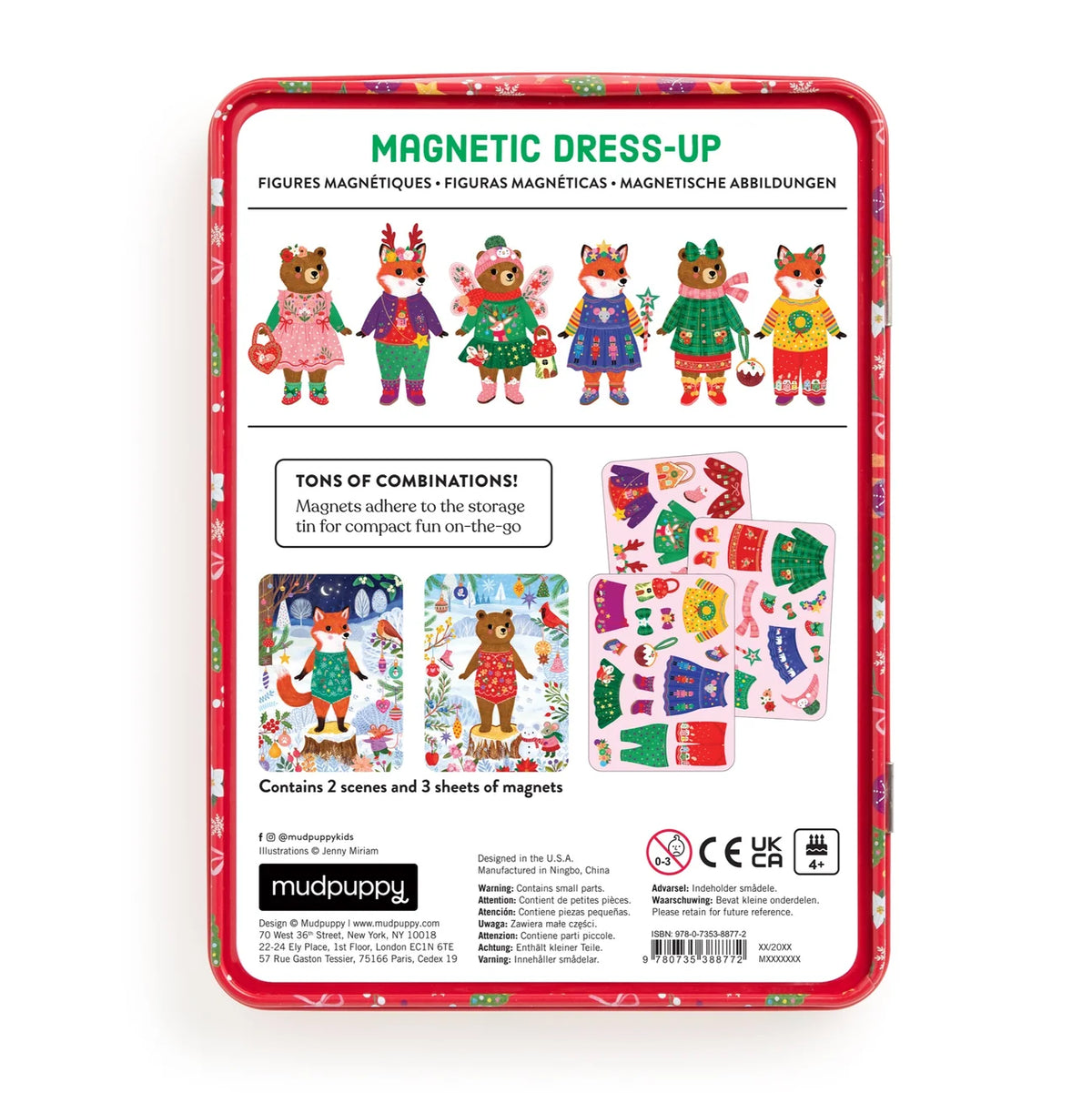 Merry Woodland Magnetic Dress-up | mudpuppy