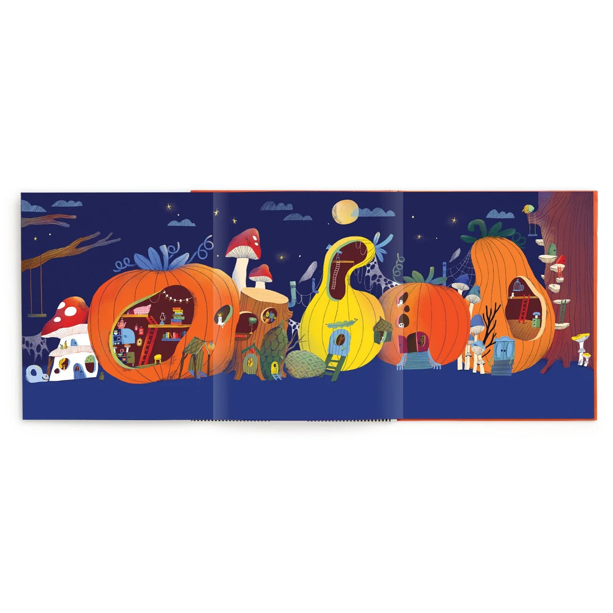 Pumpkin Village Sticker Play Reusable Activity Set | mudpuppy