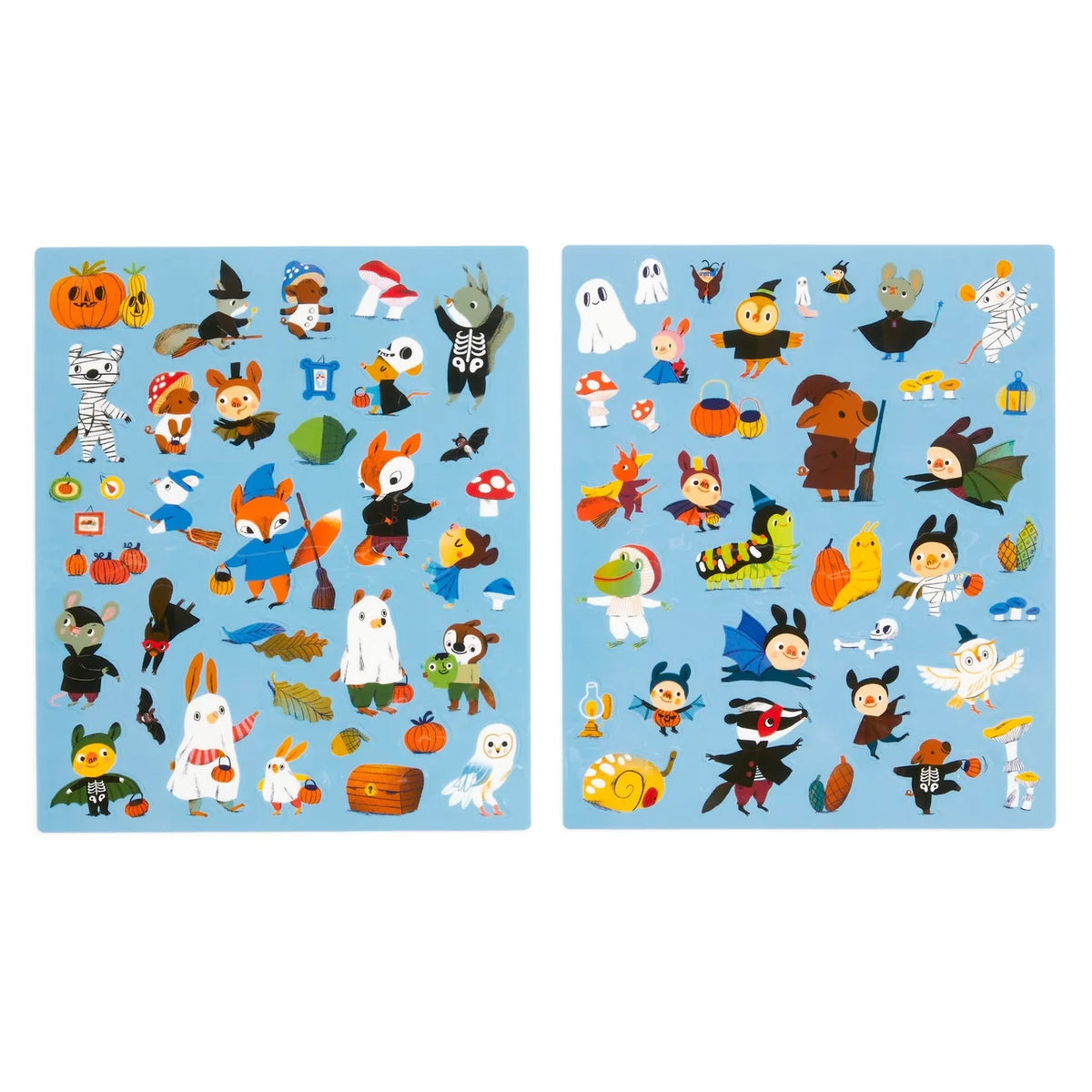 Pumpkin Village Sticker Play Reusable Activity Set | mudpuppy