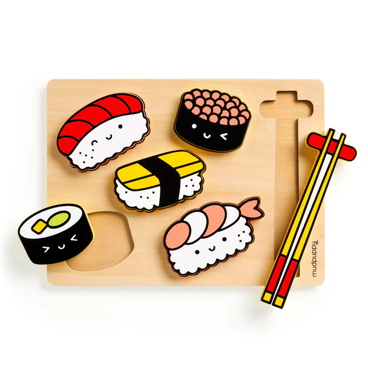 Sushi Friends Wooden Tray Puzzle