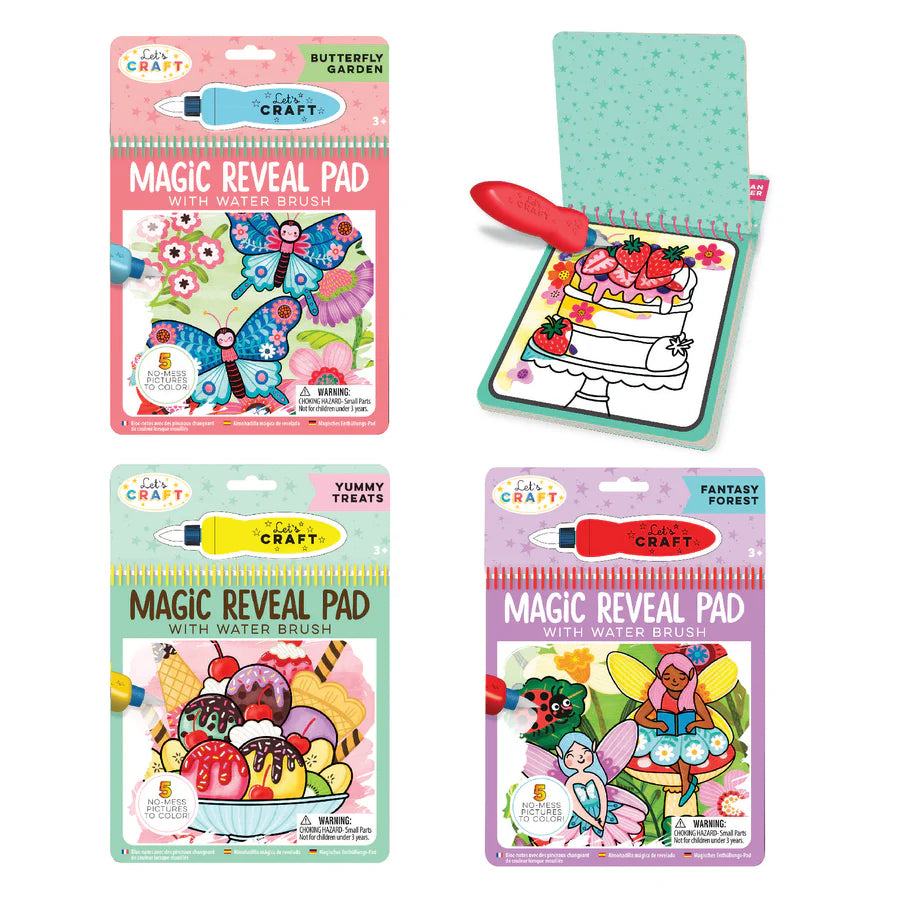 Magic Water Reveal Pads | Bright Stripes