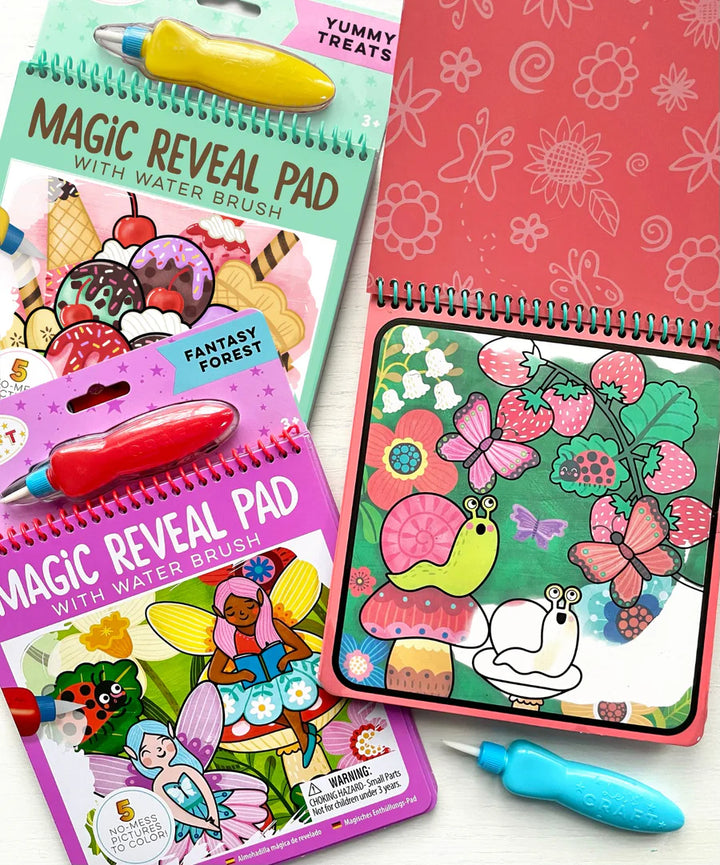 Magic Water Reveal Pads | Bright Stripes