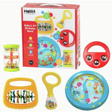 Baby's First Birthday Band Gift Set | Halilit