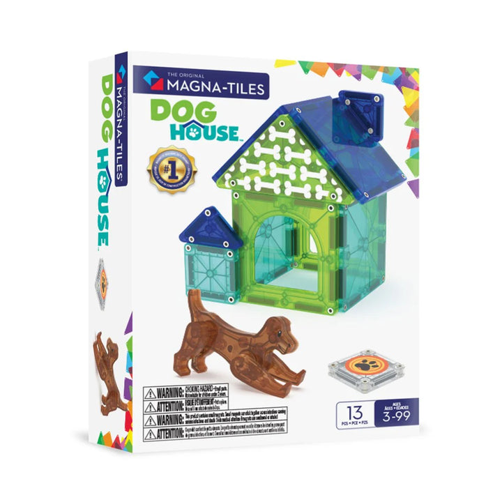Dog House 13-Piece Set | Magna-Tiles