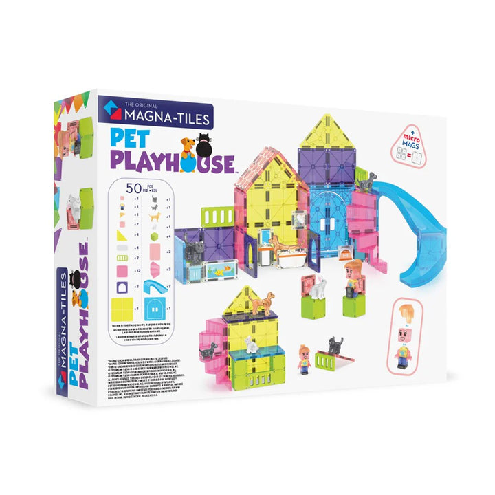 Pet Playhouse 50-Piece Set | Magna-Tiles LOCAL PICKUP ONLY