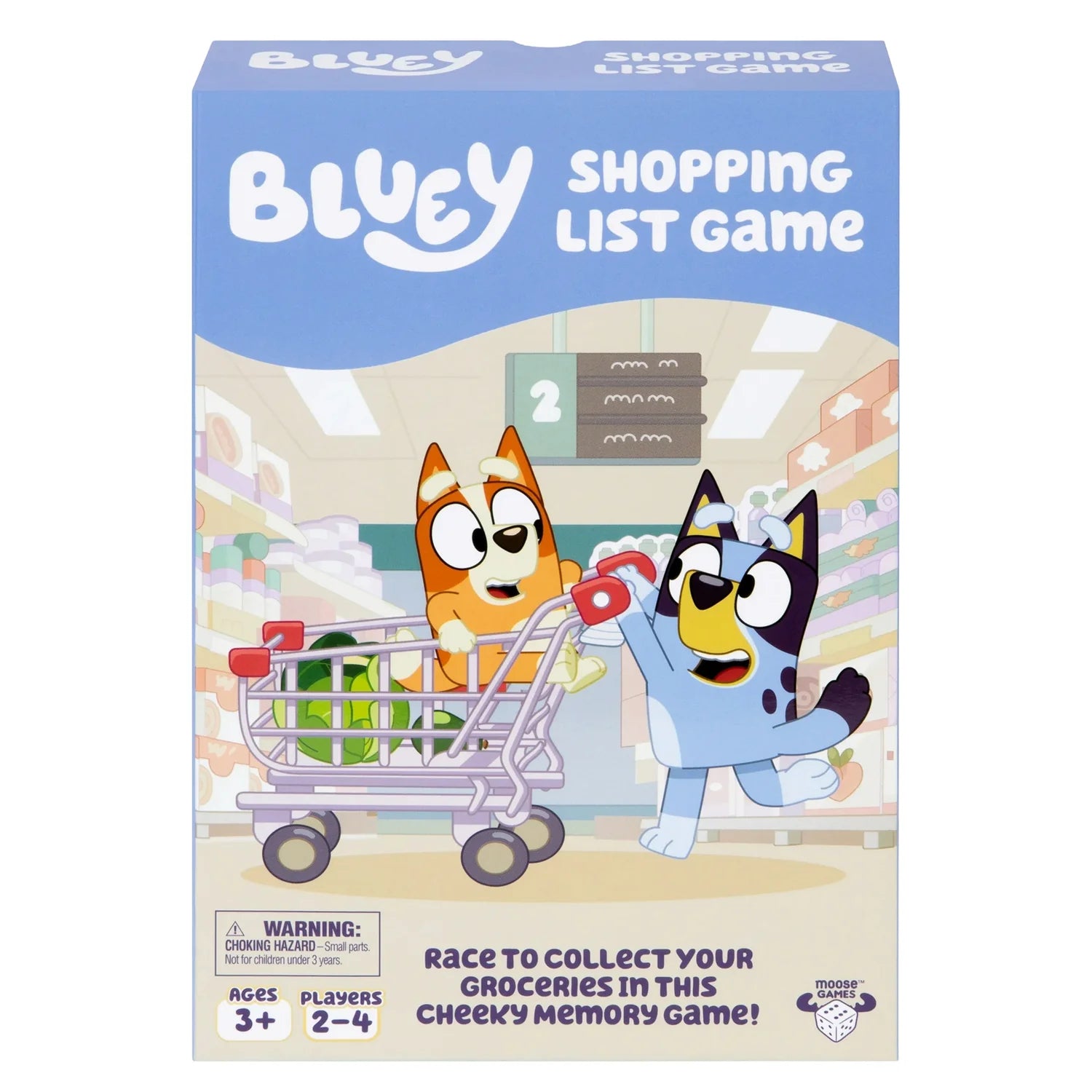 Bluey - Shopping List Game | Asmodee