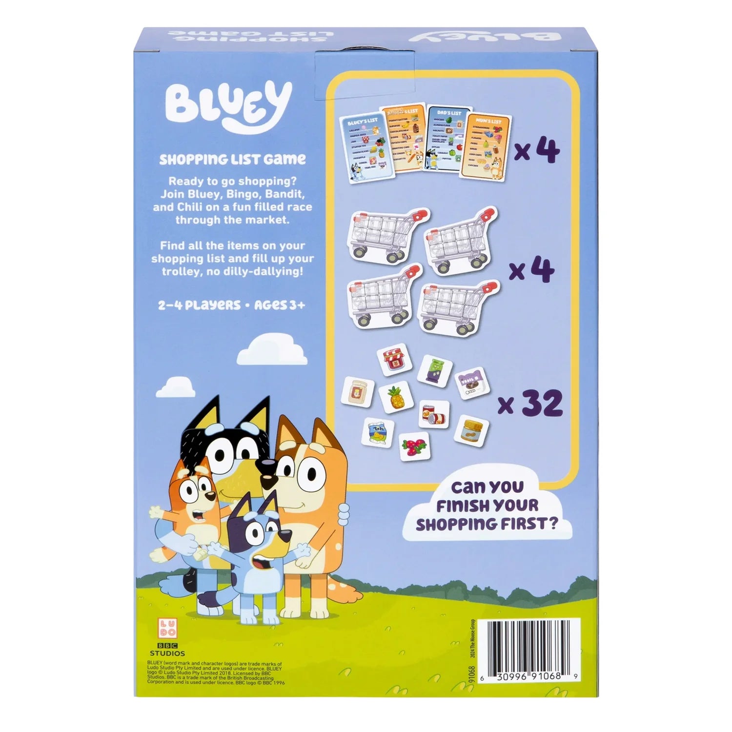 Bluey - Shopping List Game | Asmodee