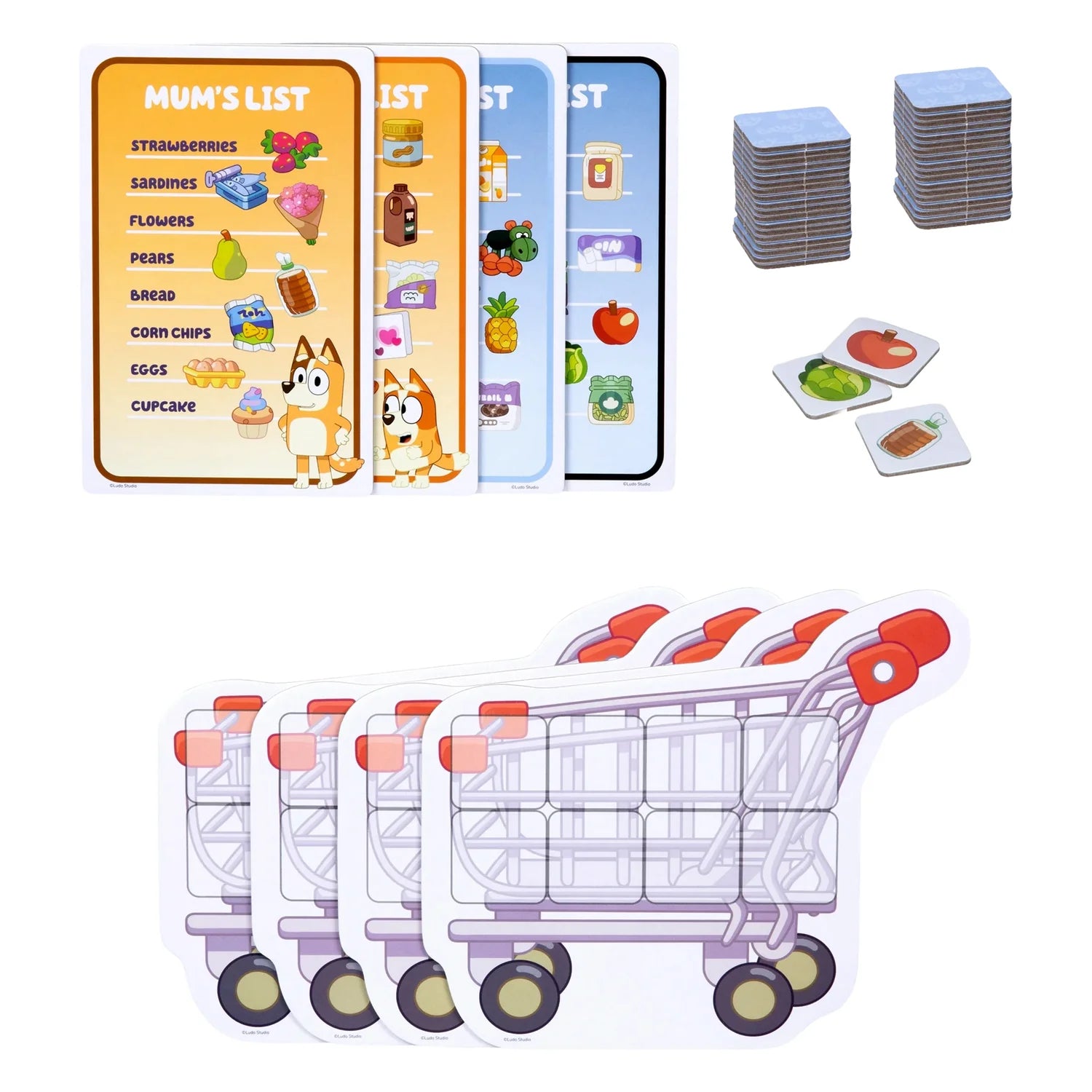 Bluey - Shopping List Game | Asmodee