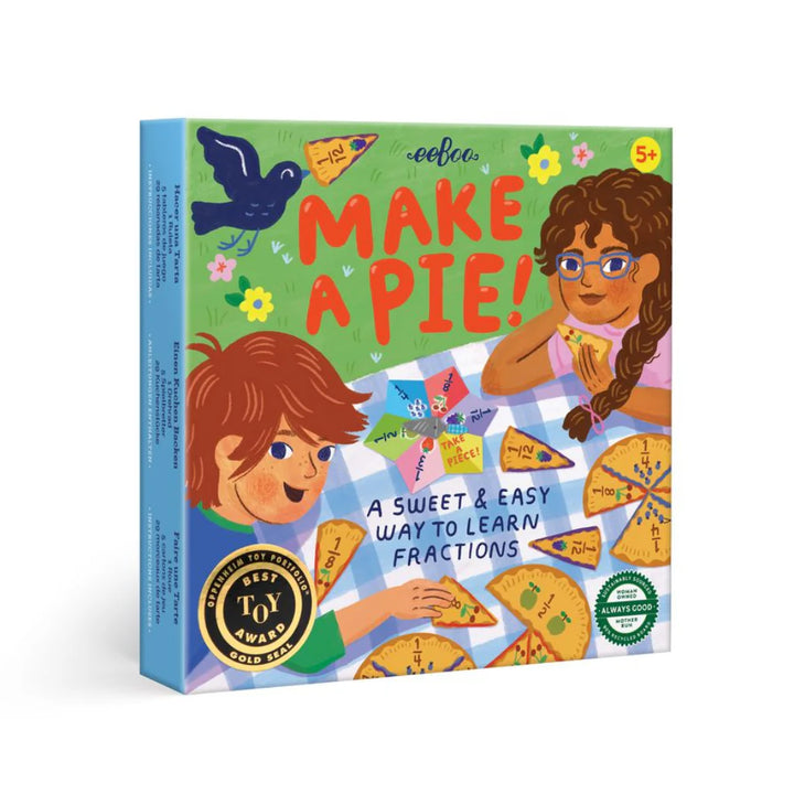 Make A Pie Fraction Game | eeboo