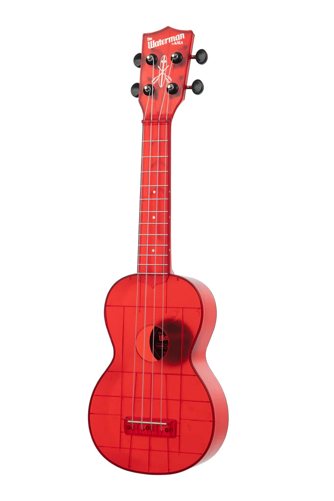 Alternate side view of Maritime Red Transparent Soprano Waterman