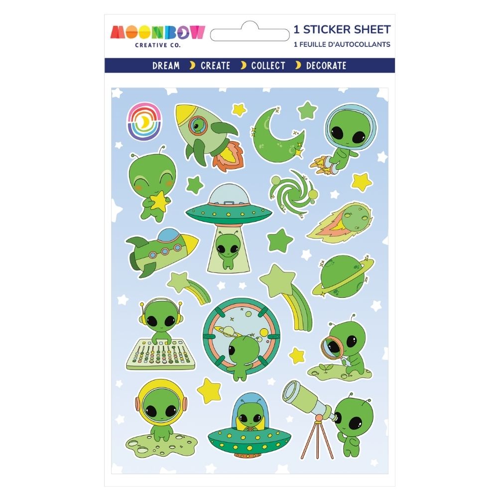 Martian Mischief Hologram Sticker Sheet | MoonBow