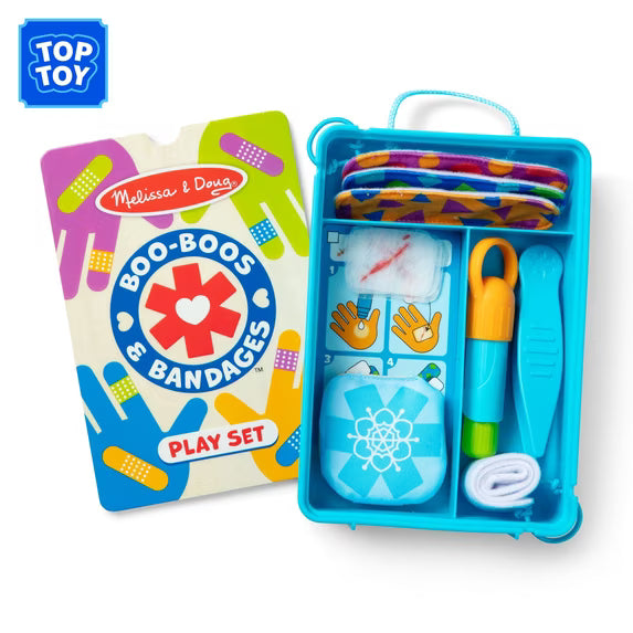 Boo-Boos & Bandages Reusable Play Set  | Melissa & Doug