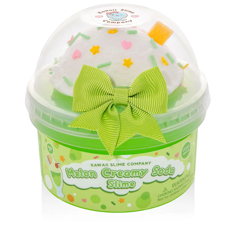 Melon Creamy Soda 2 Slimes in 1 | Kawaii Slime Company