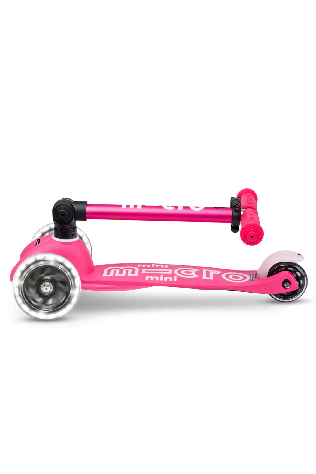 Micro Mini Deluxe Foldable LED Scooter - Pink - LOCAL PICK UP ONLY