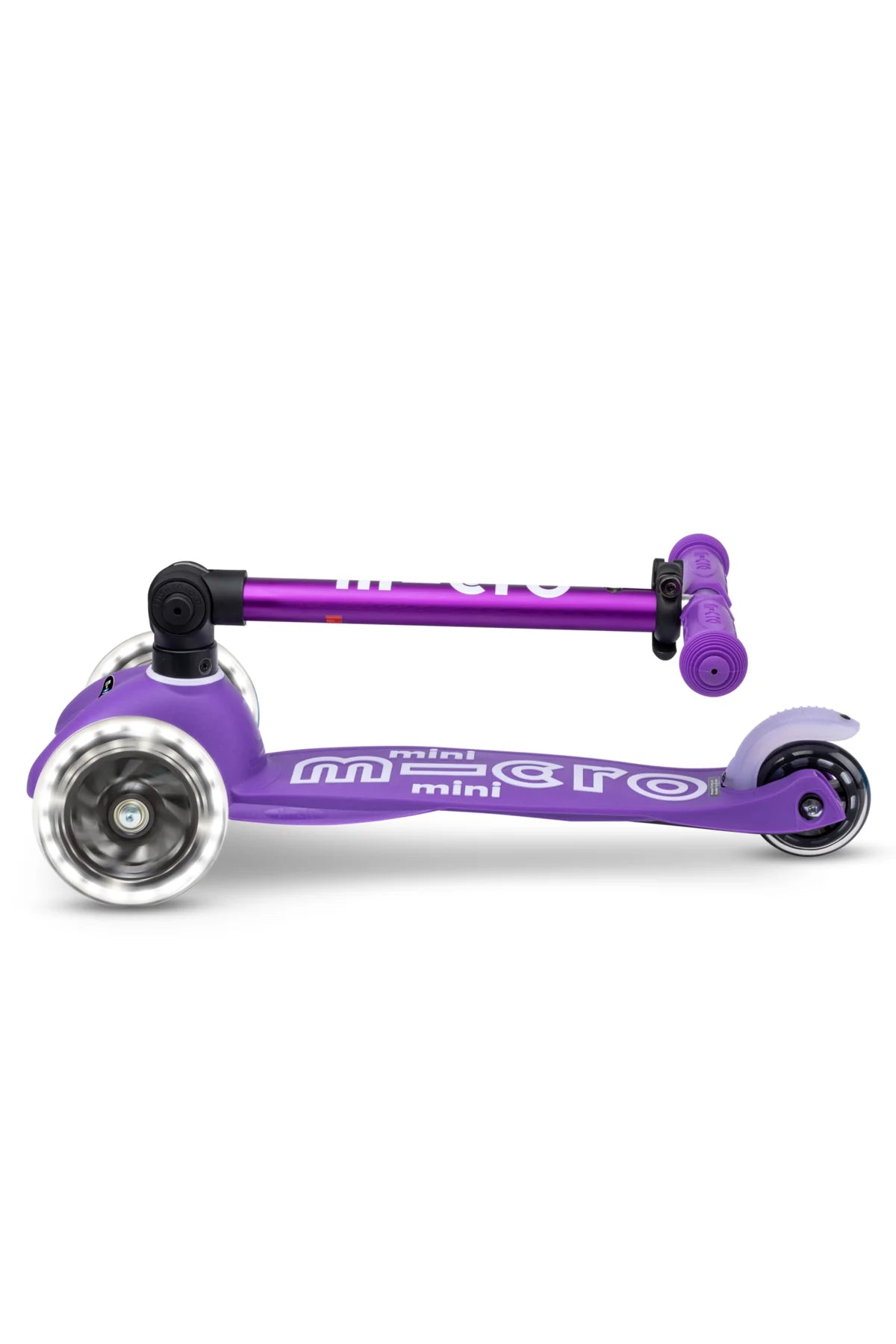 Micro Mini Foldable LED Scooter - Purple - LOCAL PICK UP ONLY