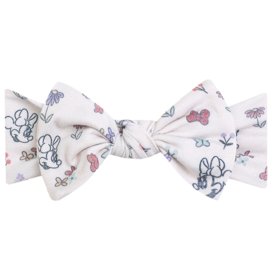 Minnie Mouse's Bowquet Knit Headband Bow | Copper Pearl