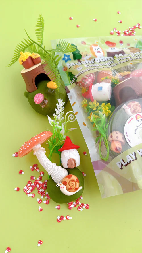 Mushroom Meadow KidDough Play Kit | Earth Grown KidDough