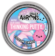 Mini Cotton Candy - 2" Thinking Putty Tin | Crazy Aarons