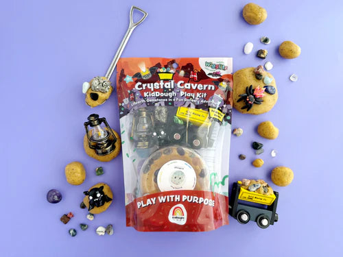 Crystal Cavern KidDough Play Kit | Earth Grown KidDough