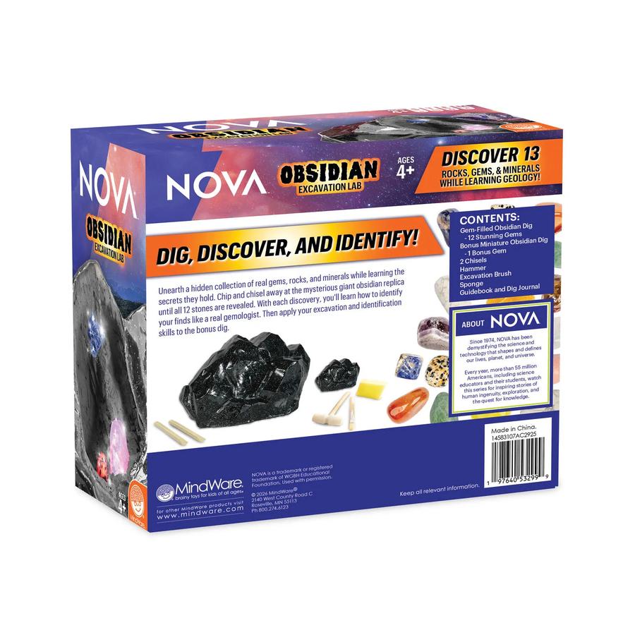 NOVA Obsidian Excavation Lab | Mindware - LOCAL PICKUP ONLY