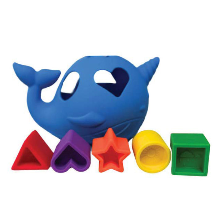 Jellystone Narwhal Shape Sorter | Glo Pals