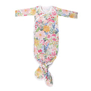 Lark Newborn Knotted Gown | Copper Pearl