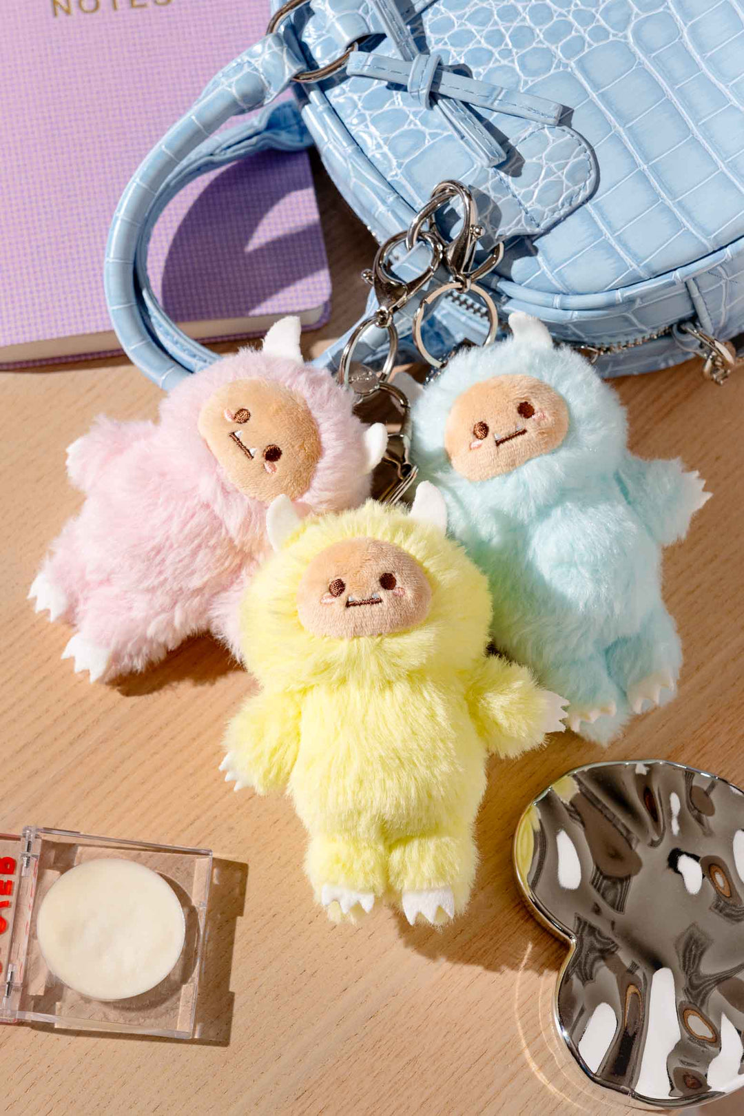 Hank Yeti Goes Pastel - Plush Keychain Blind Box | SMOKO