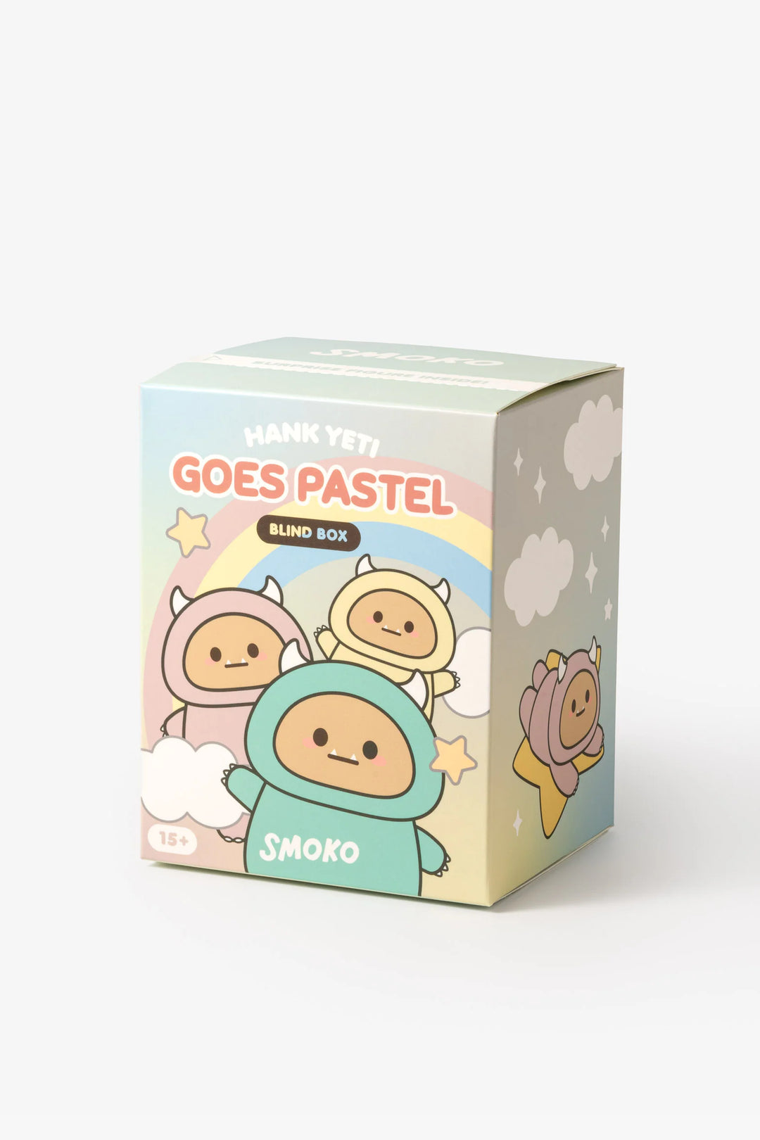 Hank Yeti Goes Pastel - Plush Keychain Blind Box | SMOKO