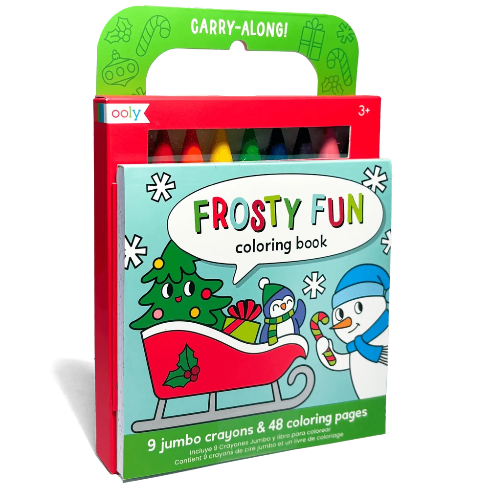 Carry Along! Frosty Fun Coloring Book | OOLY