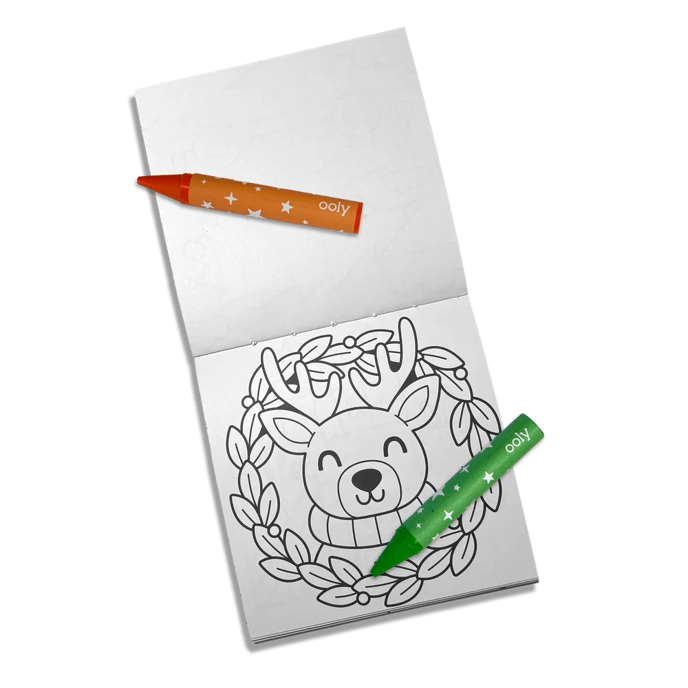 Carry Along! Frosty Fun Coloring Book | OOLY