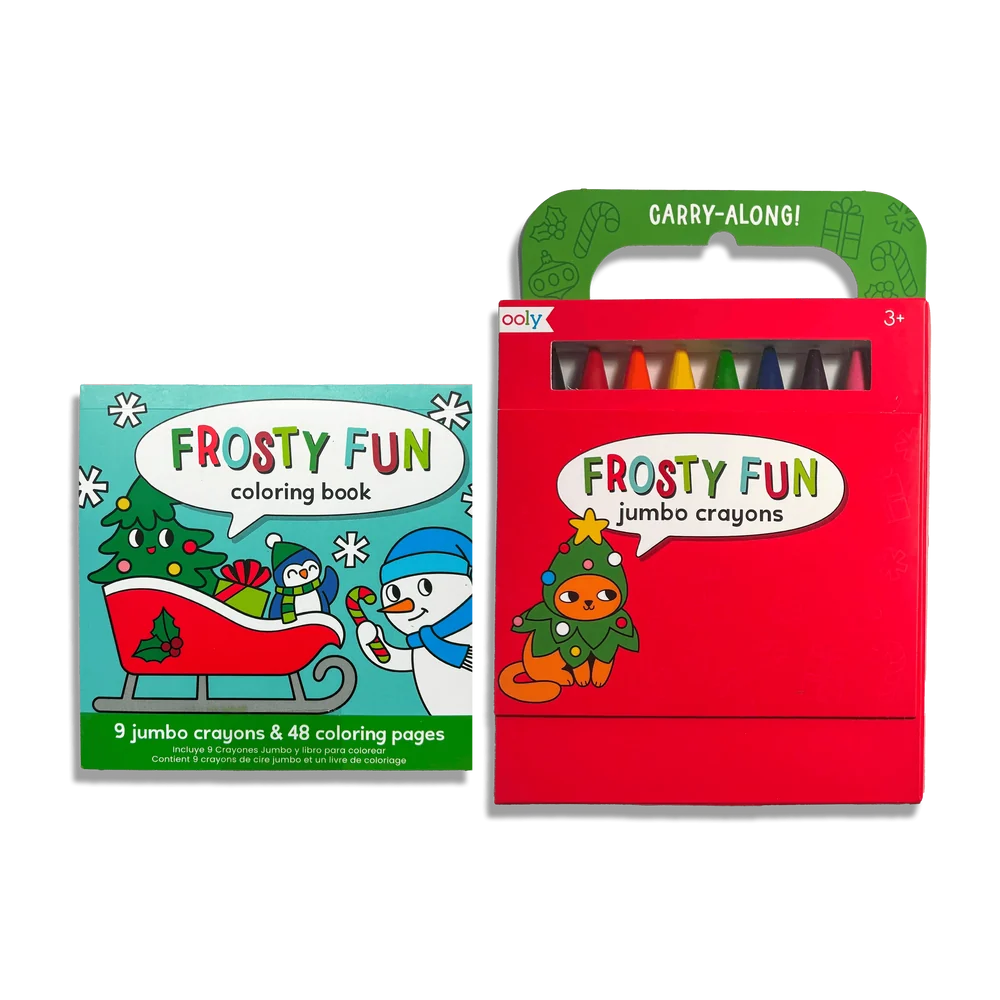 Carry Along! Frosty Fun Coloring Book | OOLY