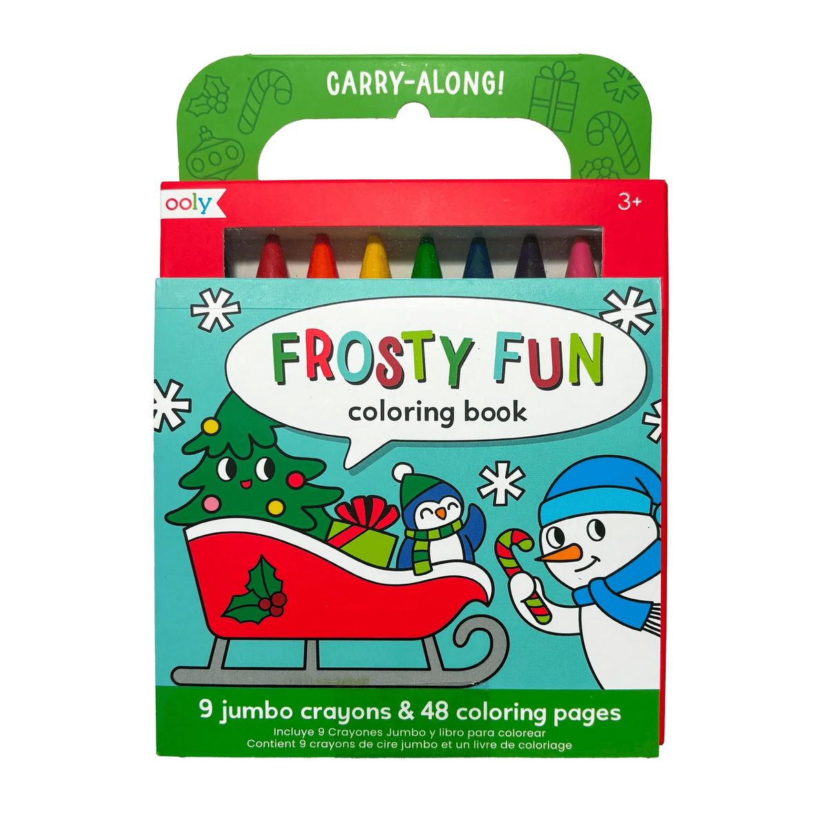 Carry Along! Frosty Fun Coloring Book | OOLY