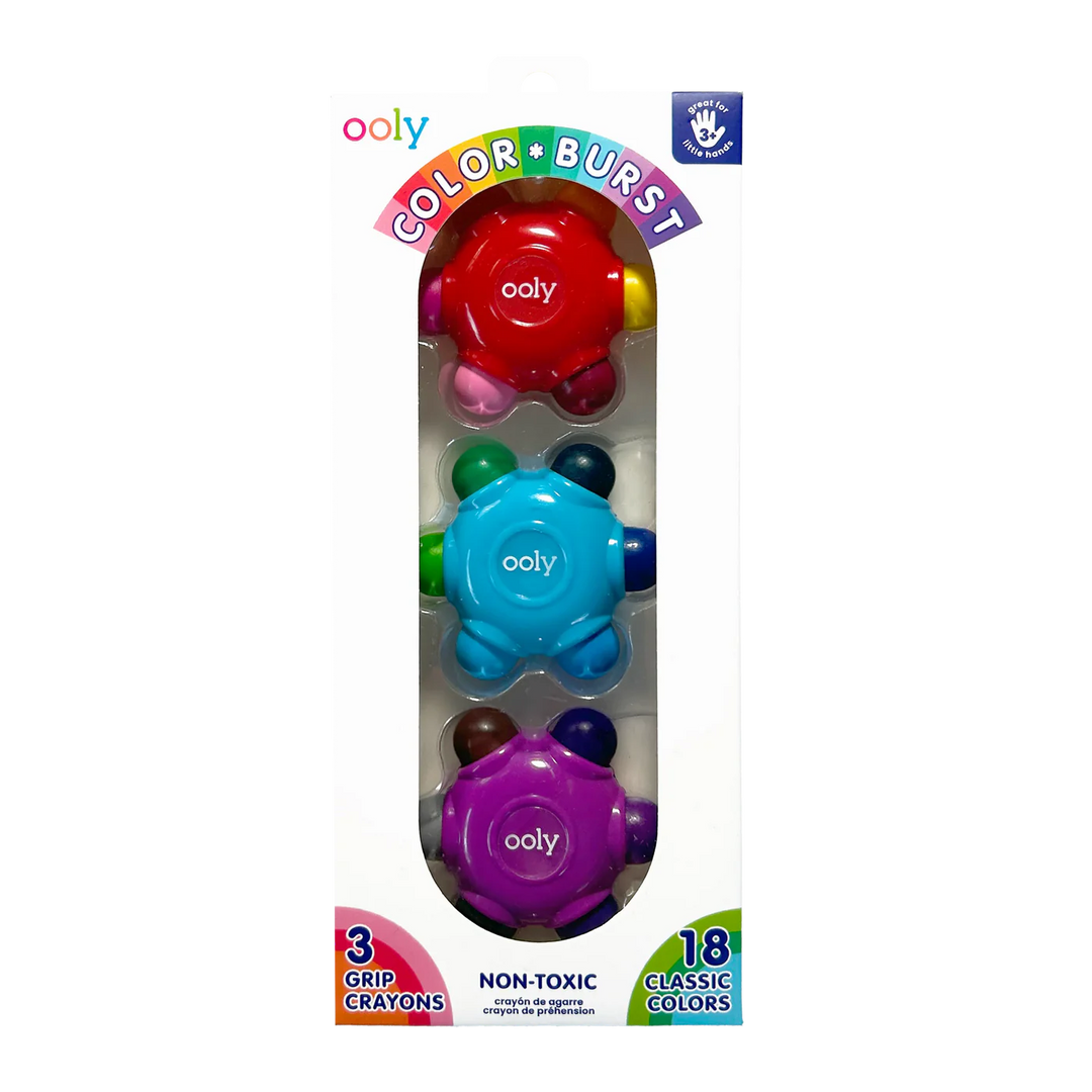 Color Burst Crayons - Set of 3 | OOLY