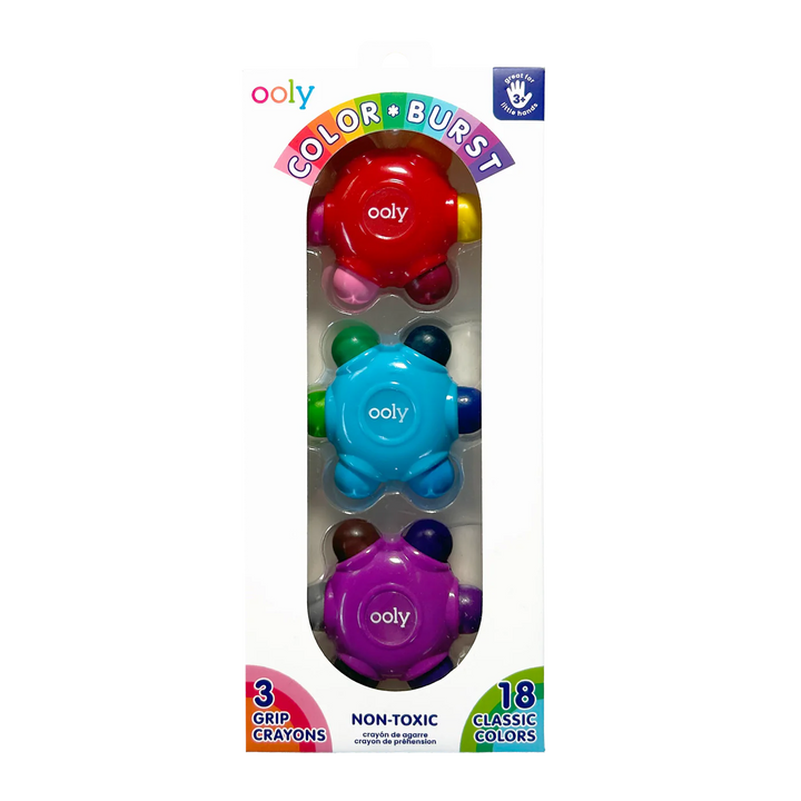 Color Burst Crayons - Set of 3 | OOLY