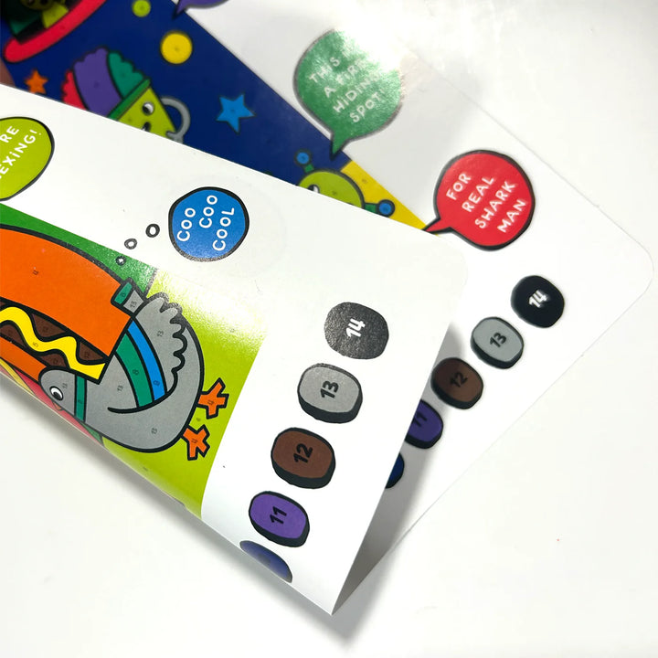 Colortopia Color By Number Paint Marker Kit - Epic Adventures | OOLY