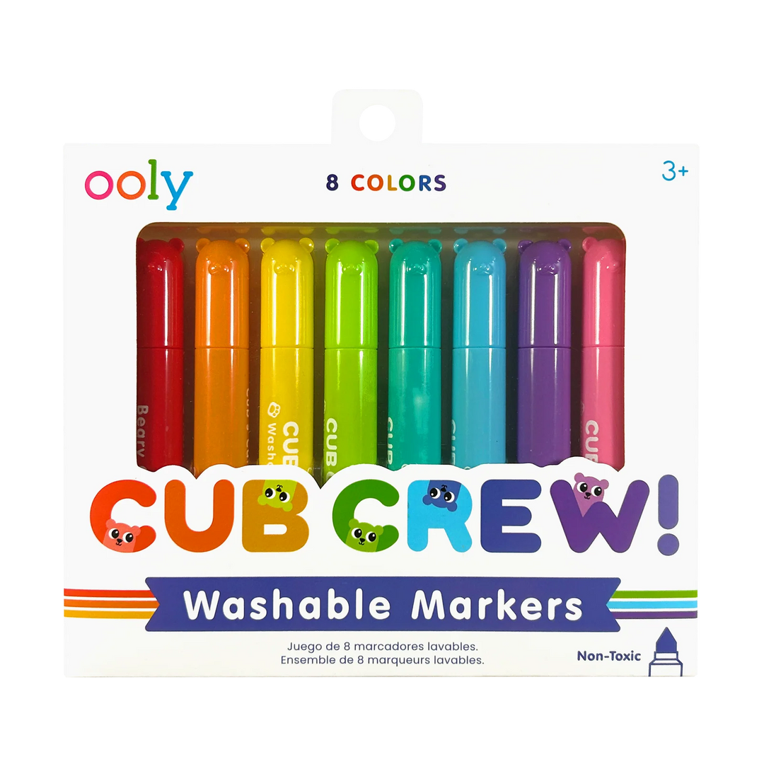 Cub Crew Washable Markers - Set of 8 | OOLY
