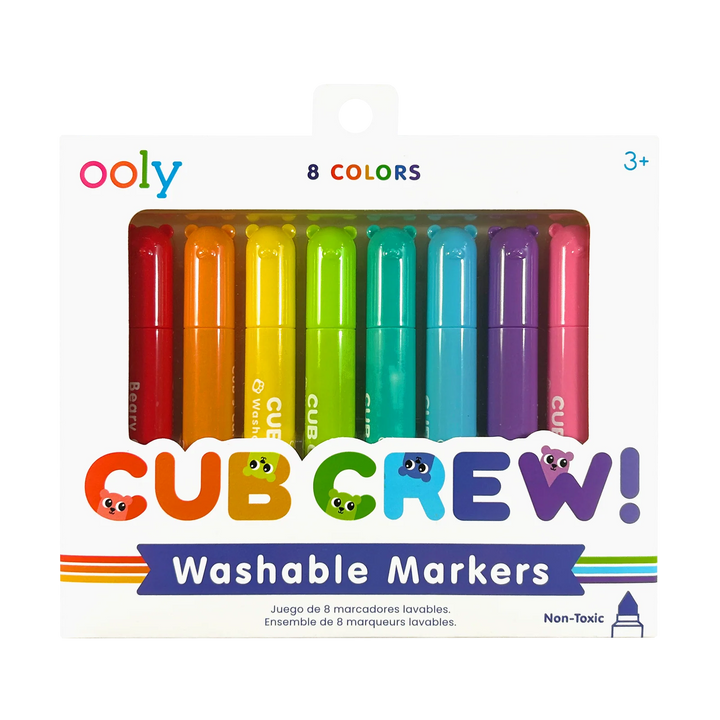 Cub Crew Washable Markers - Set of 8 | OOLY