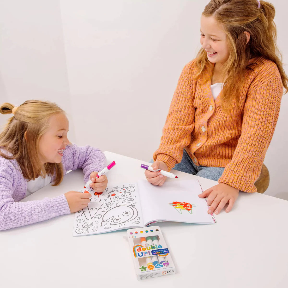 Double Up! Double-Ended Markers - Set of 6 | OOLY