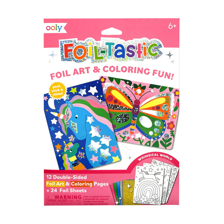 Foil-tastic Foil Art & Coloring Kit Set - Whimsical World | OOLY