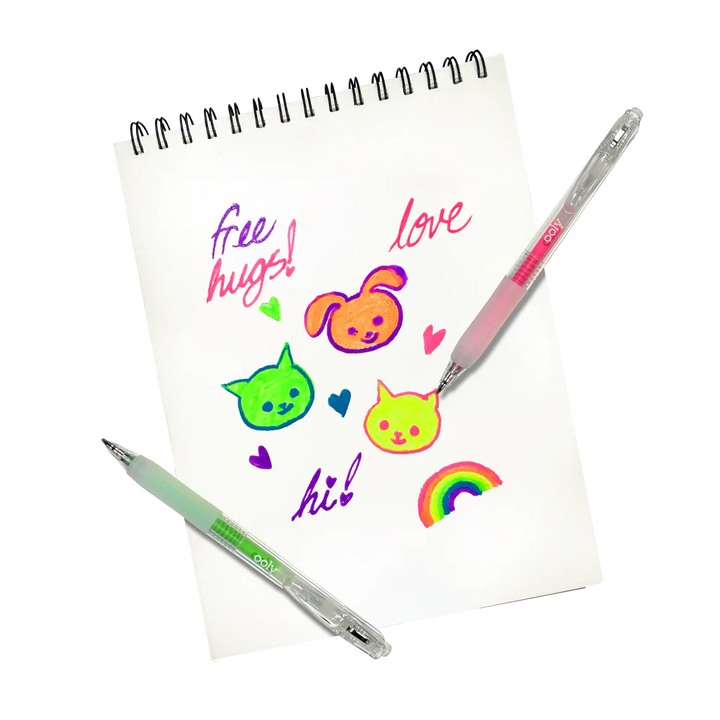 Jelly Gloss Neon Multi-Surface Deco Gel Pens | OOLY